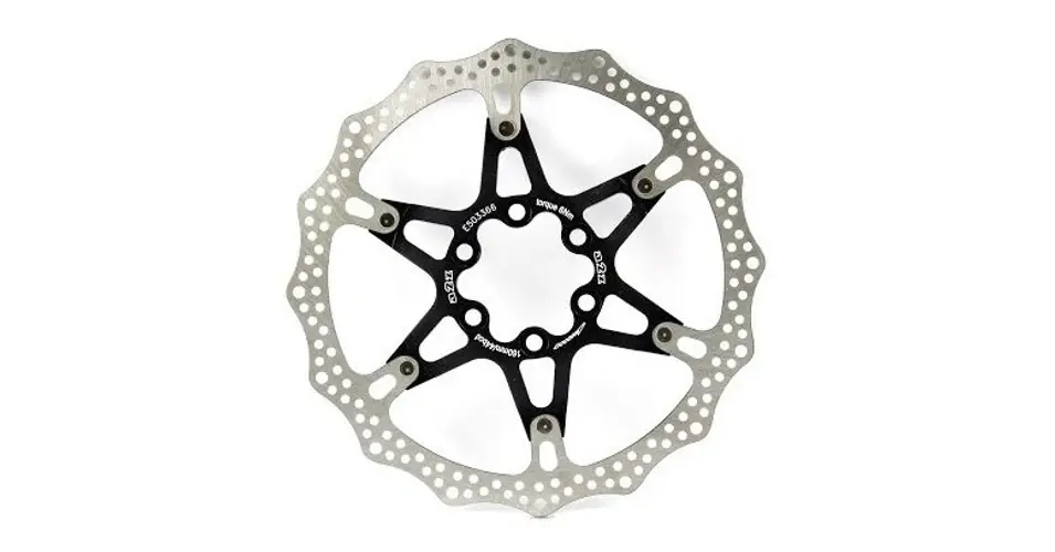 a2Z ATD alu küllős féktárcsa, 6 csavaros, 180 mm, fekete Azonnali szállítás